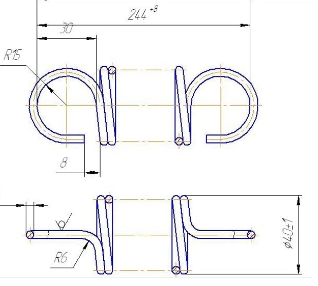 пружина на растяжение гпру7-01.01-051 в интернет-магазине НМК
