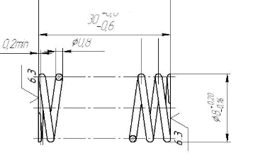 пружины сжатия гп1у-428 в интернет-магазине НМК